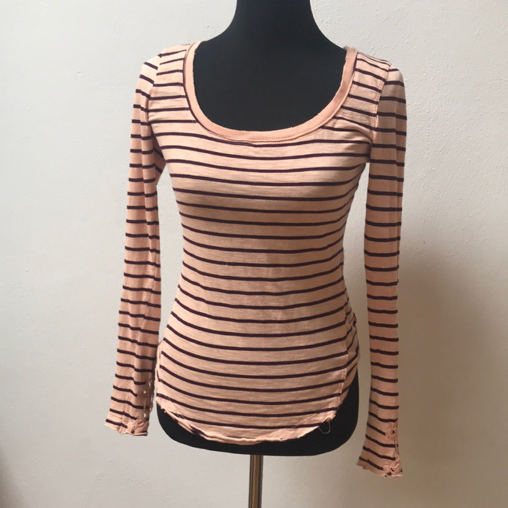 Free People We the Free Long Sleeve Tee XS